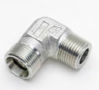 Úhlová přípojka s kuželovým závitem do tělesa (WES..RK)